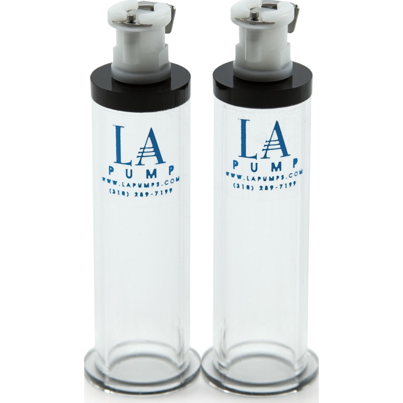 Nipple Enlargement Cylinders Pair 16mm Diameter - Naughty by Nature Adult Store