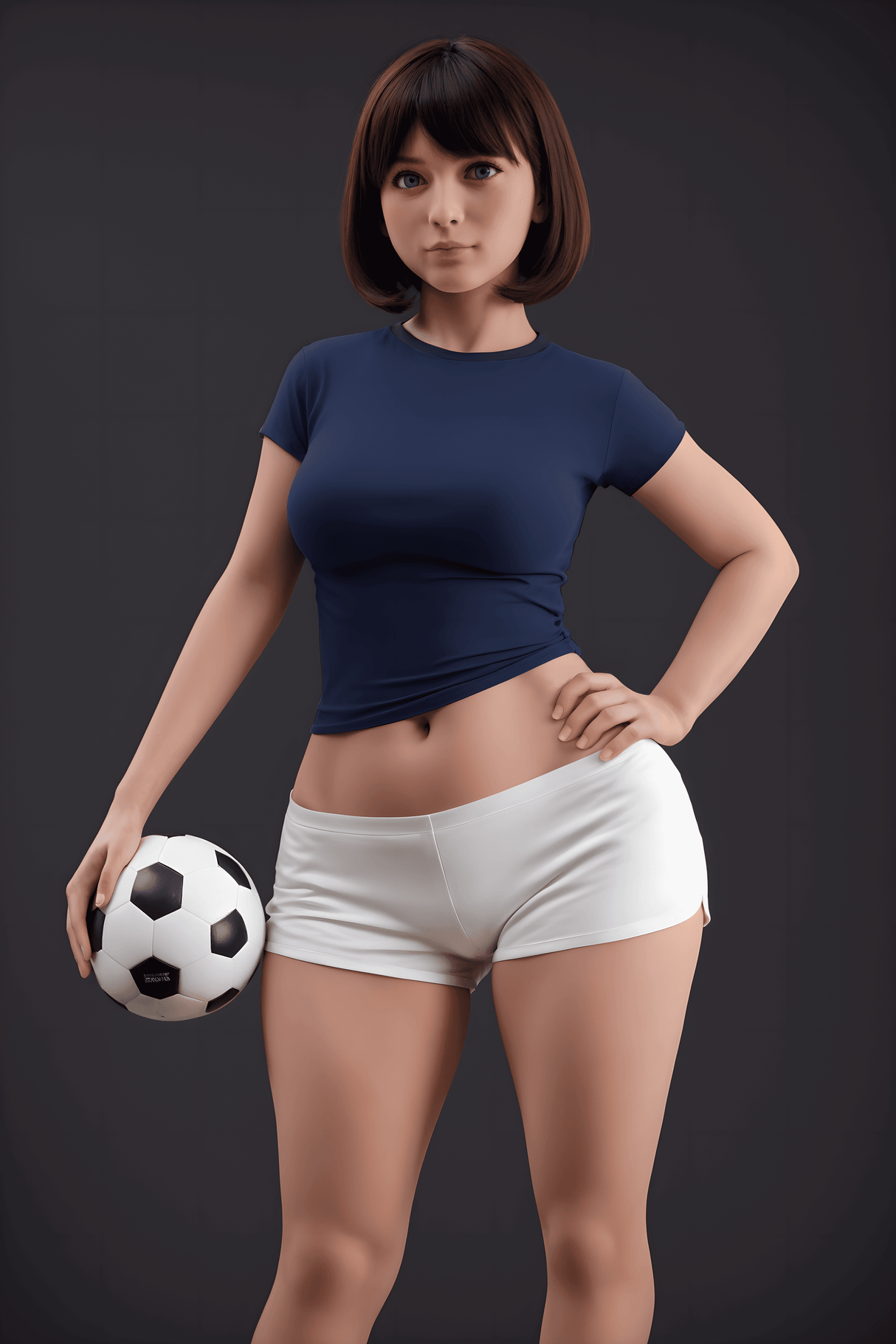 151cm/4ft11 F - cup Silicone Head Aibei Chubby Sex Doll - Sex Doll