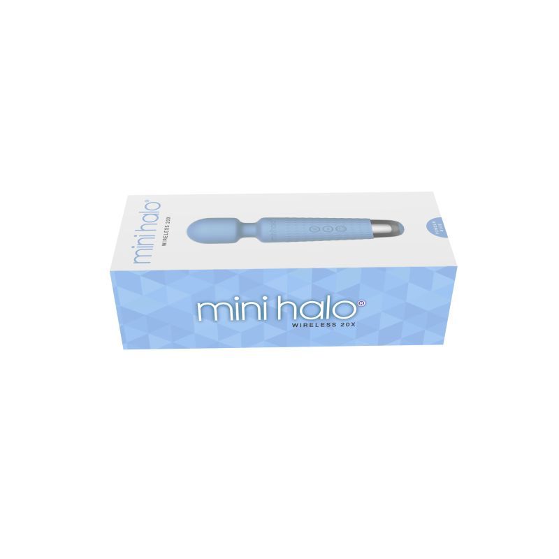 Shibari Mini Wand Halo 20X Powder Blue