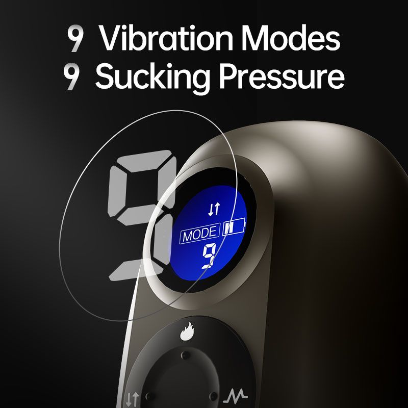 Atom Auto Thrusting, Heating, Vibrating Masturbator