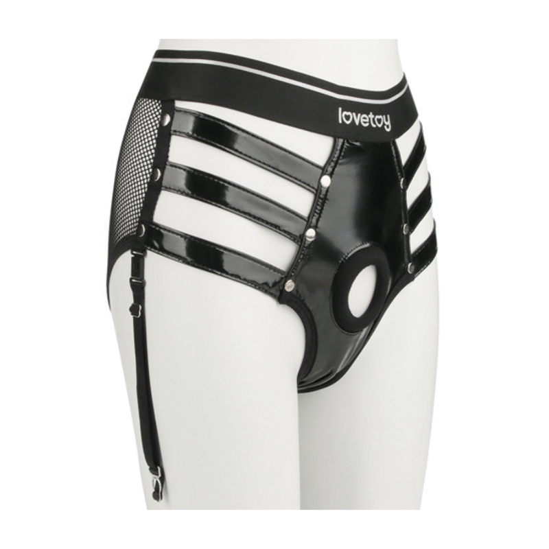 Rebellion Reign Iconic Harness Strap on Set M/L