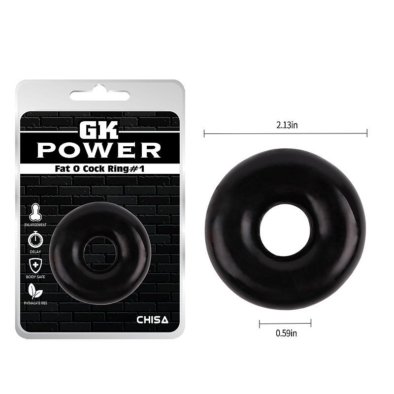 MEGA Fat O Cock Ring: Ultimate Pleasure Boost - Adult Toys