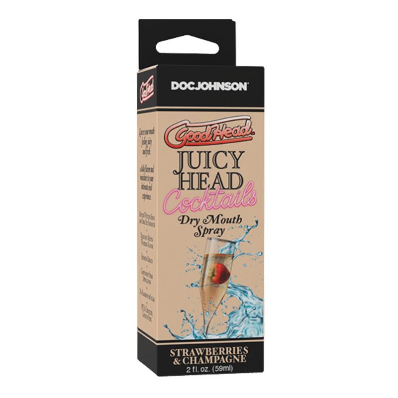 GoodHead Juicy Head Spray Cocktails Strawberries & Champagne 59ml