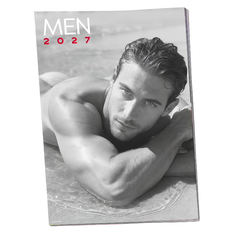 Pre Order Sexy Men Wall Calendar 2027