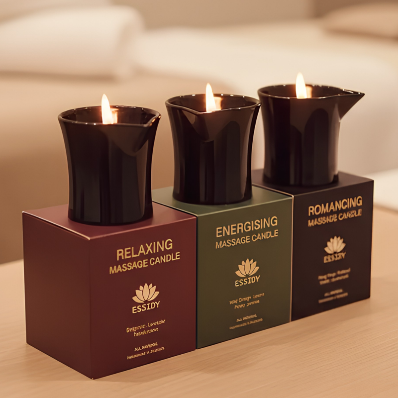 Massage Oil Candle Orange Lemon Jasmine 60g