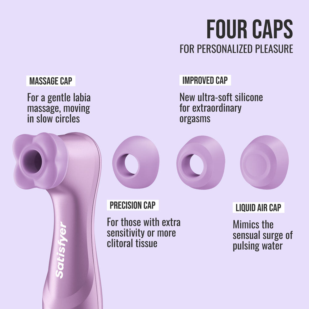 Satisfyer Pro 2 Gen 4 Amethyst Touch Free Clitoral Stimulator