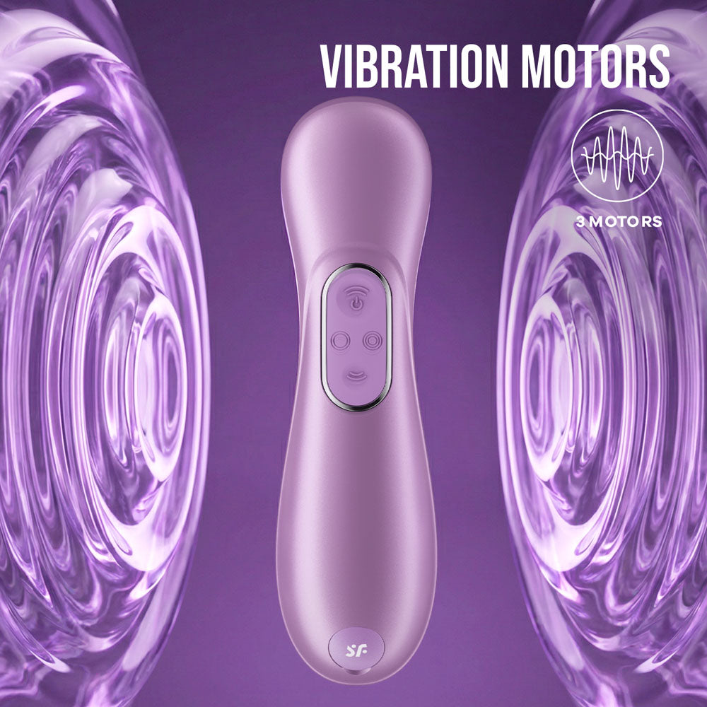 Satisfyer Pro 2 Gen 4 Amethyst Touch Free Clitoral Stimulator