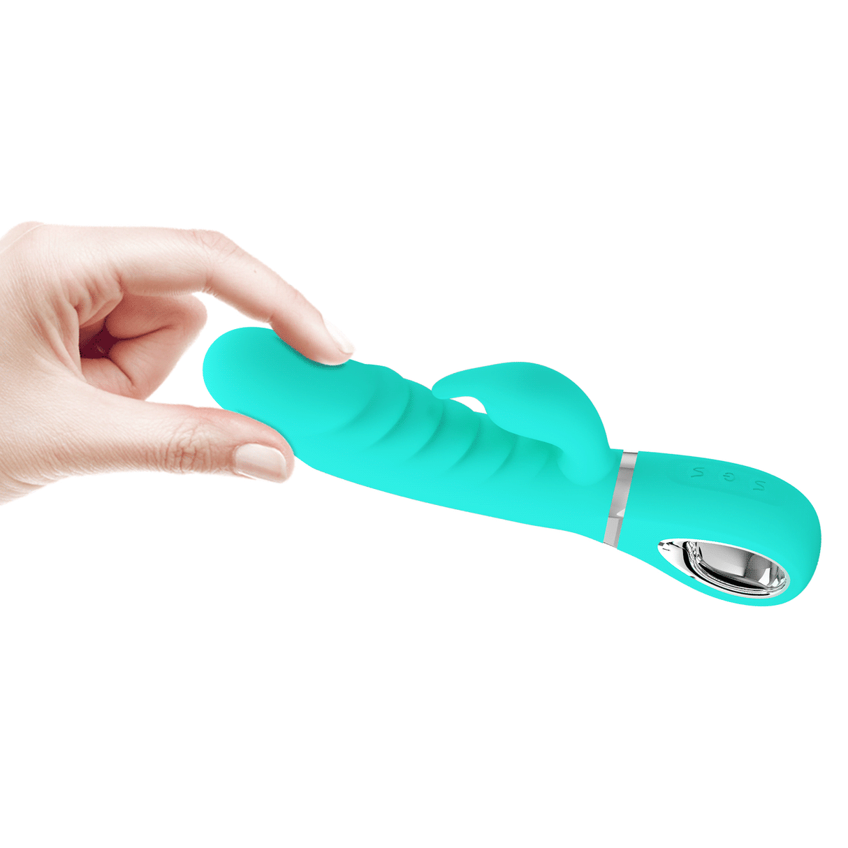 Party Up EDWARD Rabbit Vibe - Teal - VIBRATORS