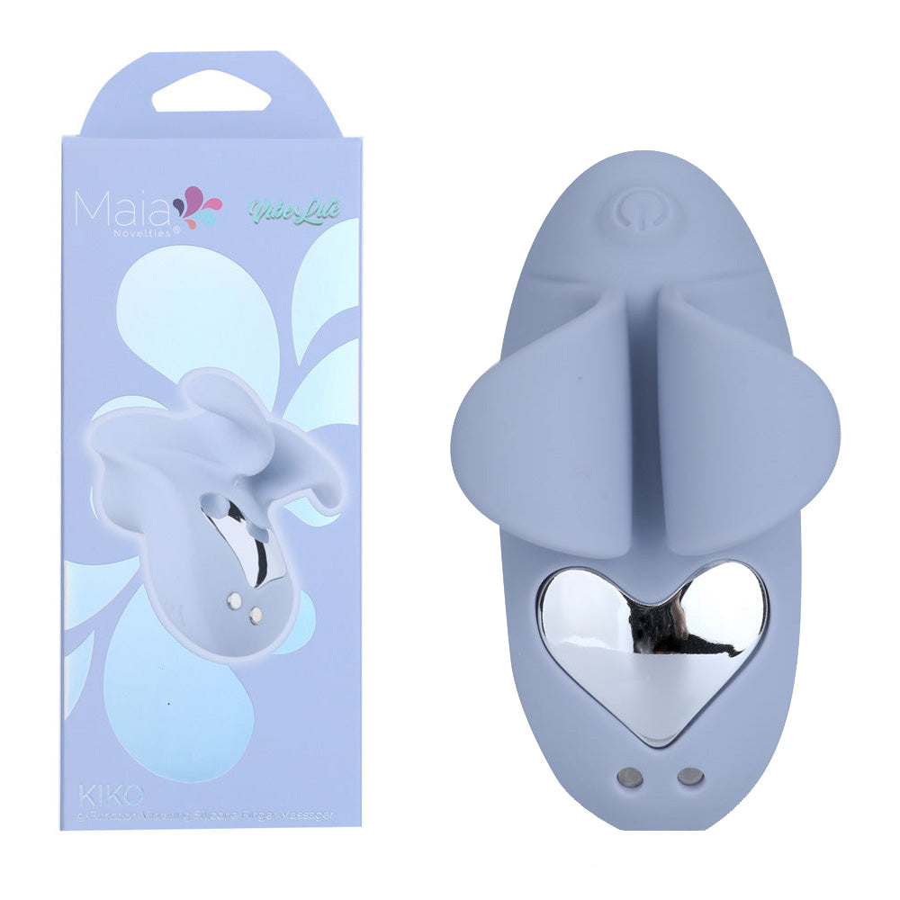 Maia KIKO Lilac USB Rechargeable Vibrating Finger Stimulator