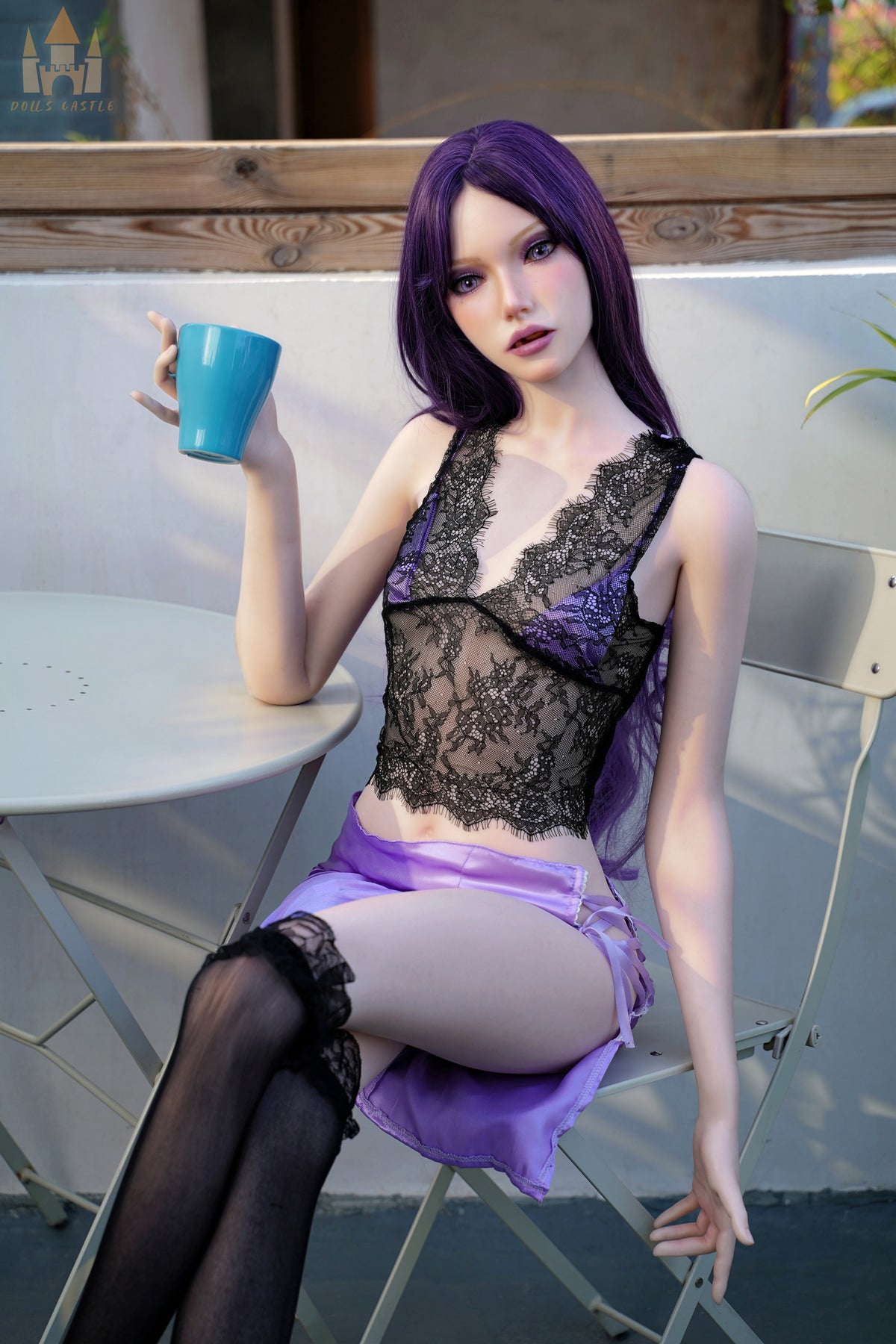 Slender Sex Doll 170CM Natalie Small Boobs Silicone