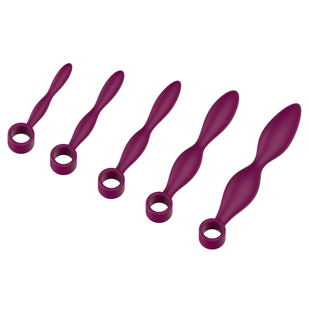 Silicone Dilator Set Purple Kit Five Sizes