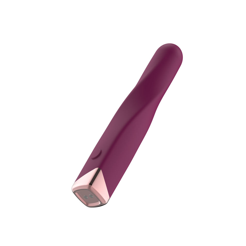 Passion Play USB Rechargeable Vibrating Bullet Purple 12cm