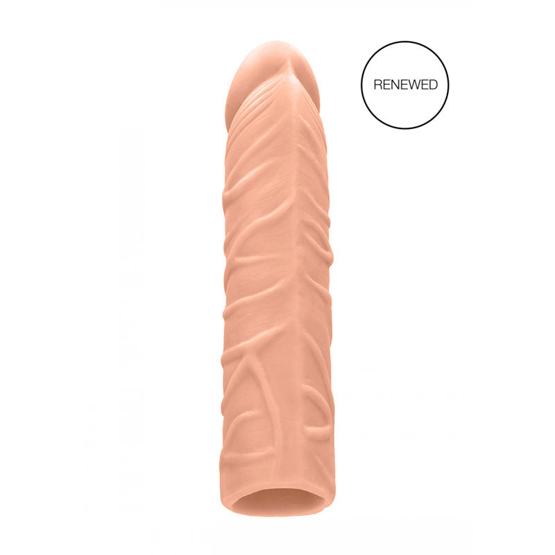 RealRock 7 Inch Penis Extender Tan Sleeve