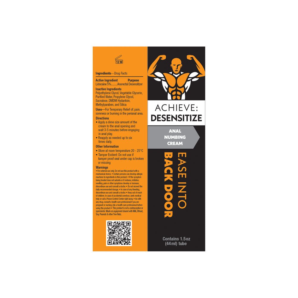 Achieve: Desensitize - Anal Numbing Cream - ENHANCERS