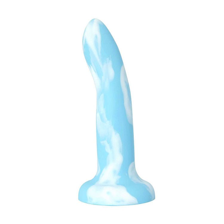 Adam And Eve Wonder Blue White Dildo For Pleasure - DONGS