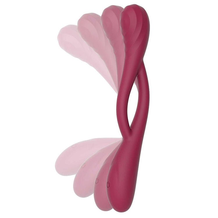 Adam & Eve INFINITY - Red Bendable Vibrator - VIBRATORS