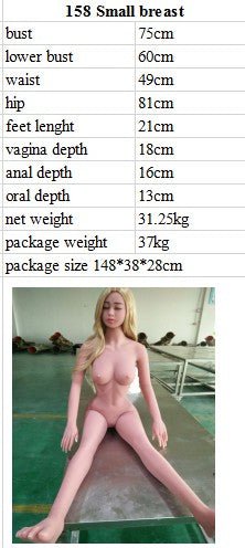 Aibei 158cm Small Breast Real Sex Doll - Sex Doll