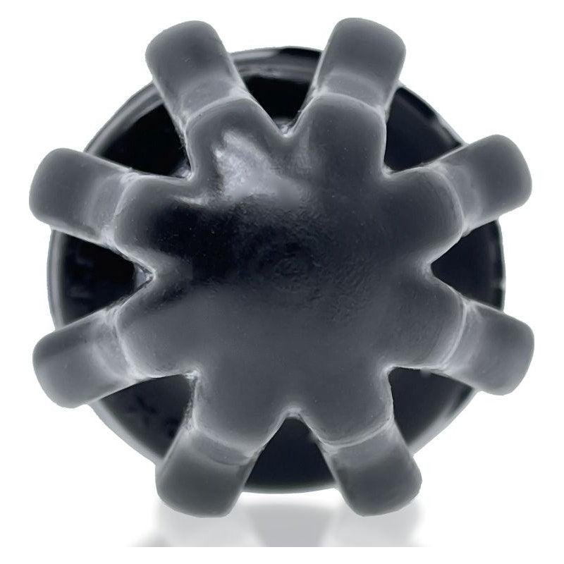 Airhole - 2 Finned Buttplug Black - Adult Toys