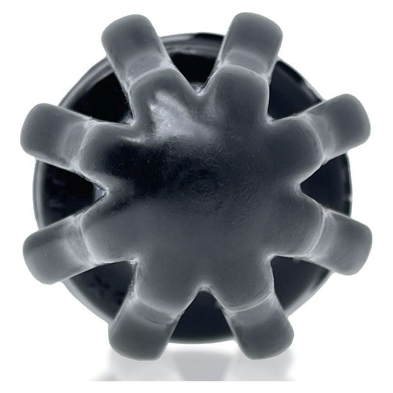 Airhole - 2 Finned Buttplug Black - Adult Toys