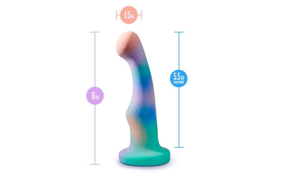 Avant Opal Dreams Aqua Silicone Dildo - Adult Toys
