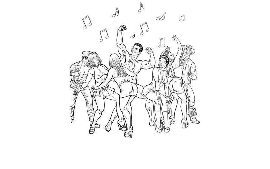 Bachelorette Party Colouring Book - Adult Toys
