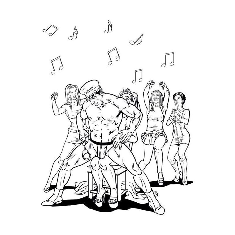 Bachelorette Party Colouring Book - Adult Toys