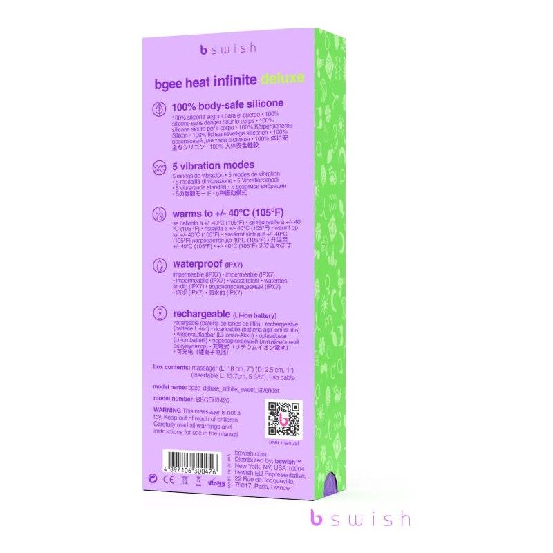 Bgee Heat Infinite Deluxe Sweet Lavender - Adult Toys