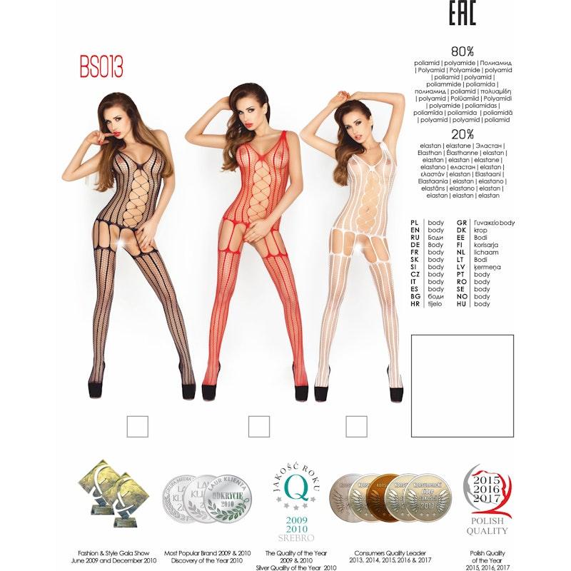 Bodystocking BS013 Black - Lingerie