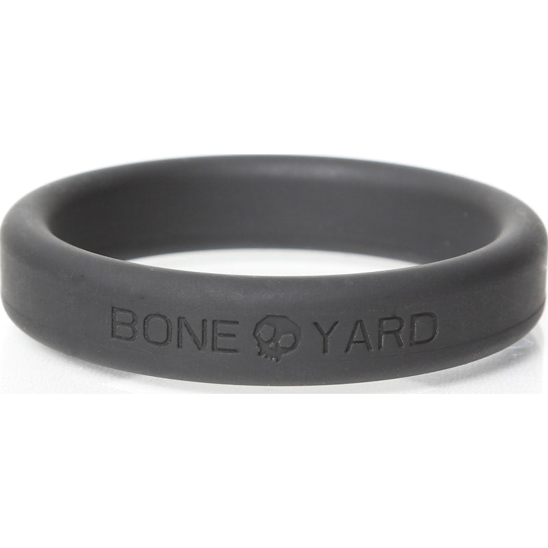 Boneyard Silicone Ring 5 Pc Kit Black - Adult Toys