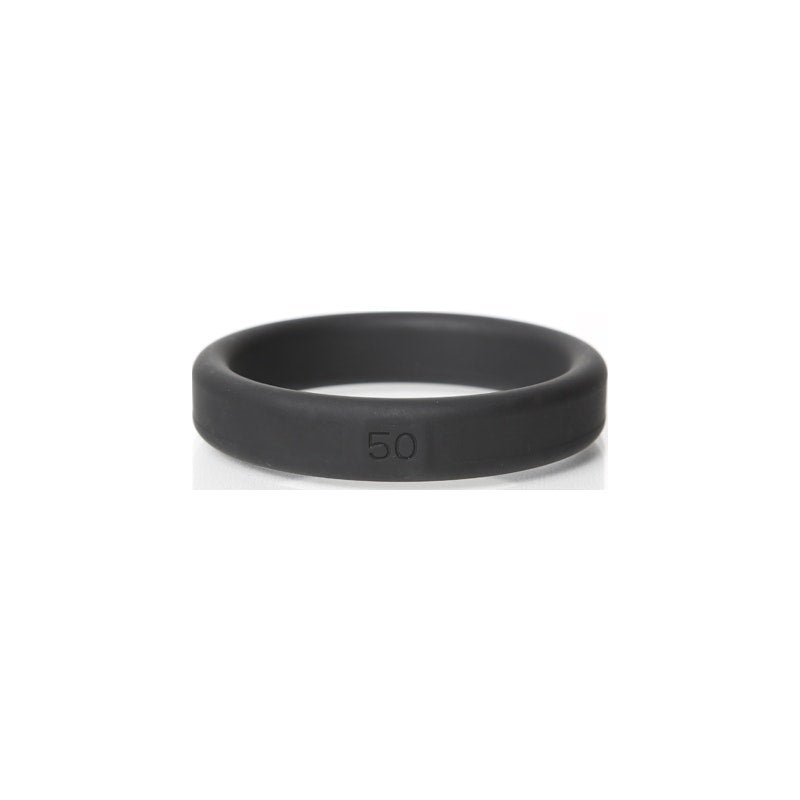 Boneyard Silicone Ring 5 Pc Kit Black - Adult Toys