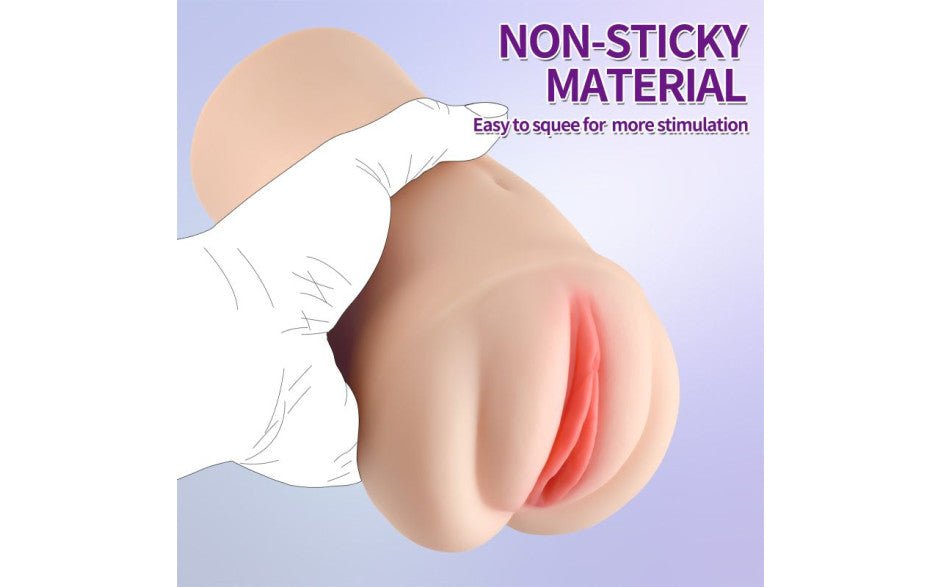 Brenna Dual Density 3 Speed 7 Mode Vibrating Realistic Masturbator - Adult Toys