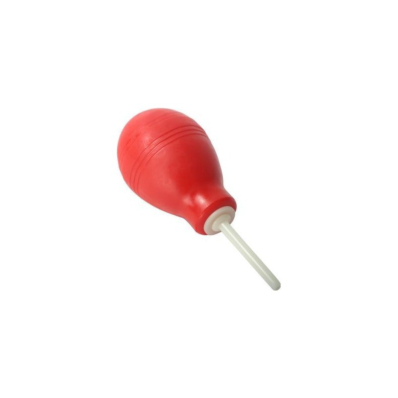 Bulb Anal Clean Enema Red - Adult Toys