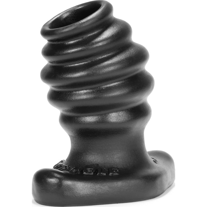 Butthole - 2 Hollow Plug Medium Black - Adult Toys