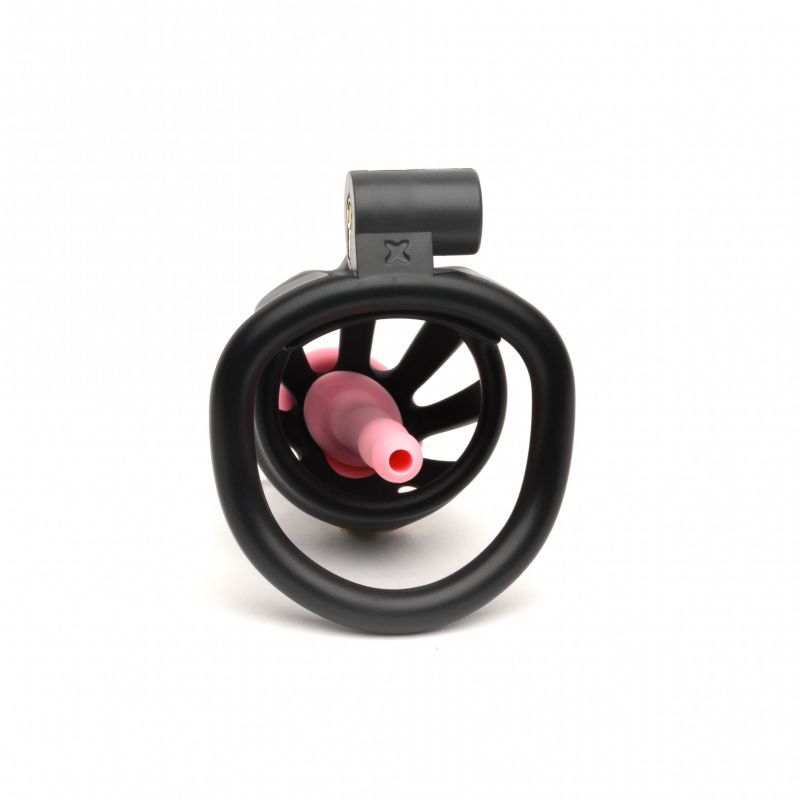 Centurion Size 2 Cock Cage with Pussification Plug - Adult Toys