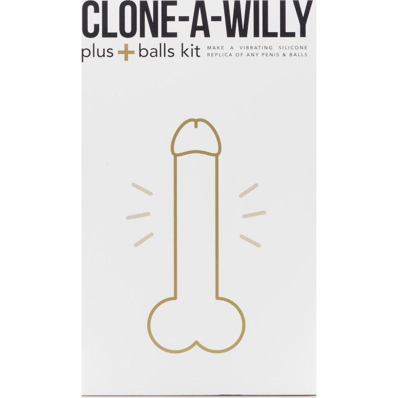 Clone a Willy Plus Balls Kit Light Skin Tone - Adult Toys