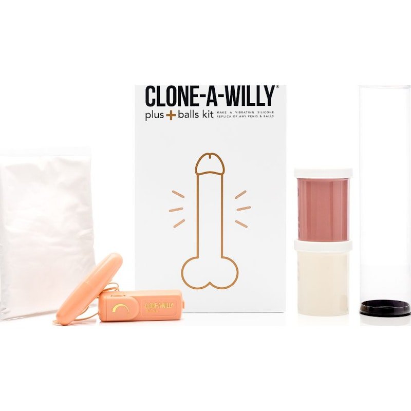 Clone a Willy Plus Balls Kit Medium Skin Tone - Adult Toys