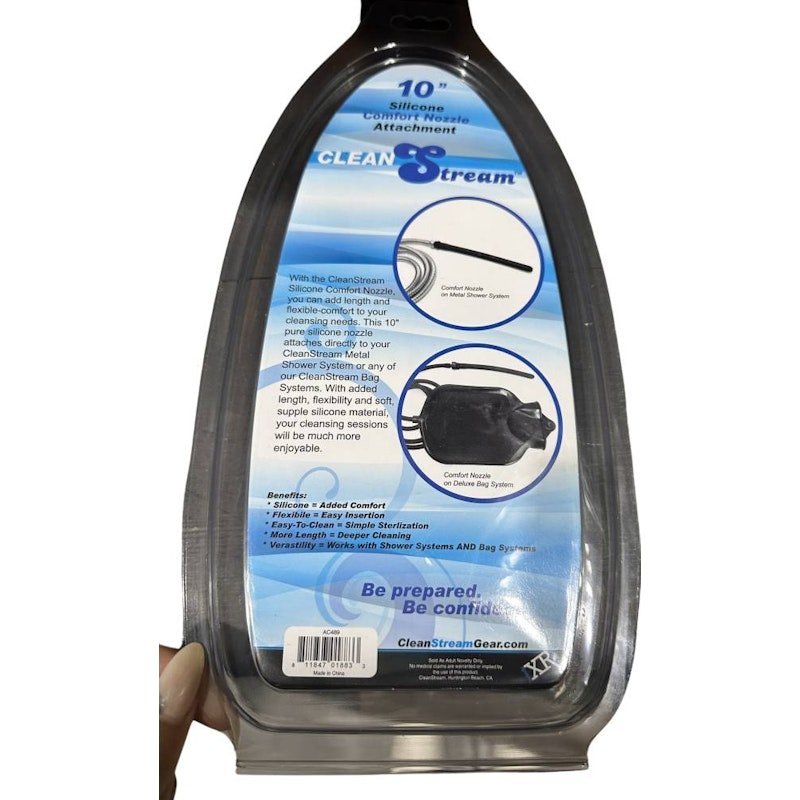 Comfort Nozzle Silicone Tip - Adult Toys