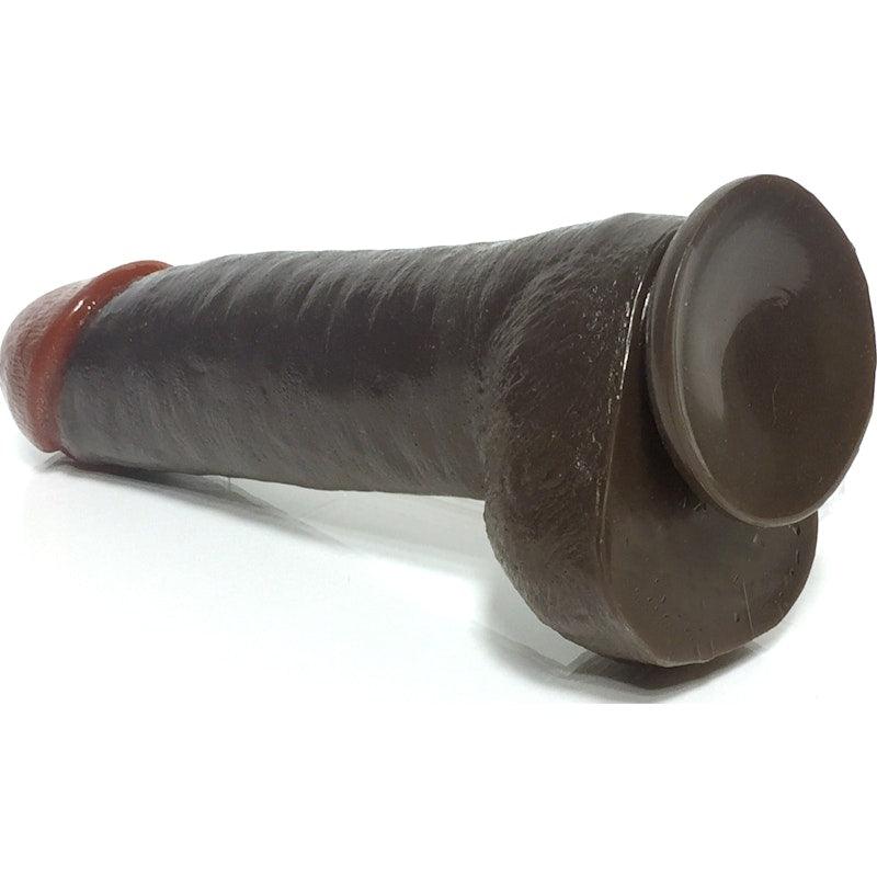 Dildo Black Balled 12in - Adult Toys