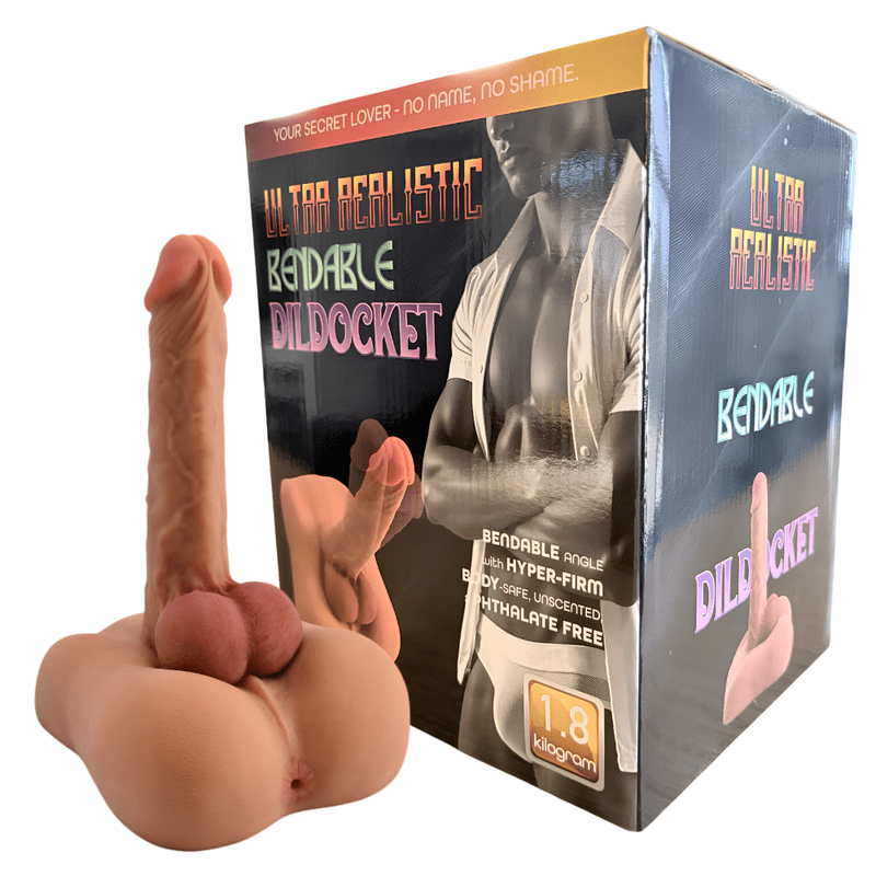 Dildocket Man with Cock, Balls and Ass - Adult Toys