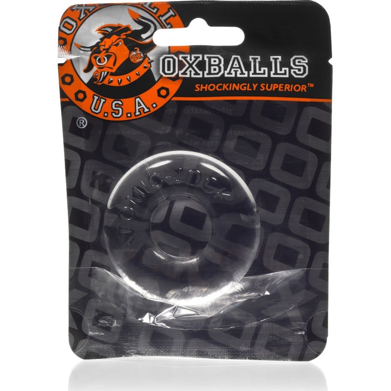 Donut 2 Cockring Large Clear - Adult Toys
