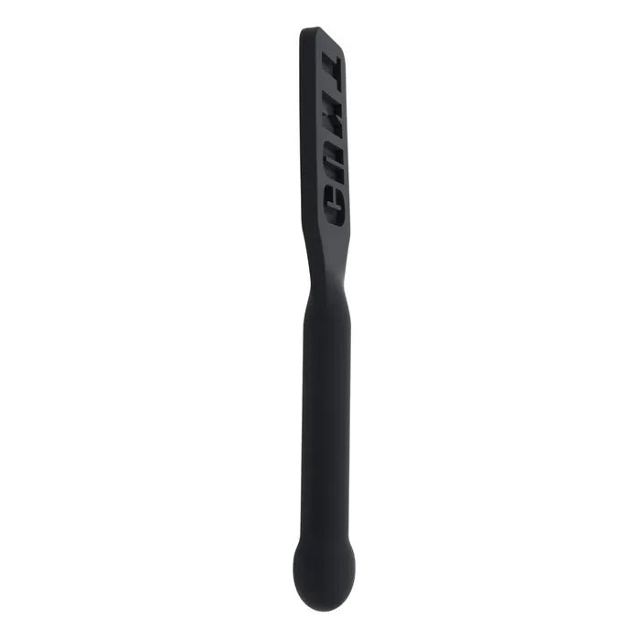 Edge Cunt Silicone Paddle Black With Insertable Handle - BONDAGE - TOYS