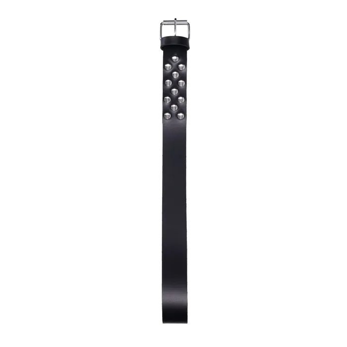Edge Leather Belt Spanker Black Spanking Whip - BONDAGE - TOYS