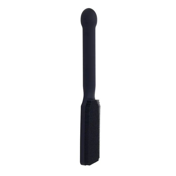 Edge Pins and Needles Silicone Paddle Black With Insertable Handle - BONDAGE - TOYS