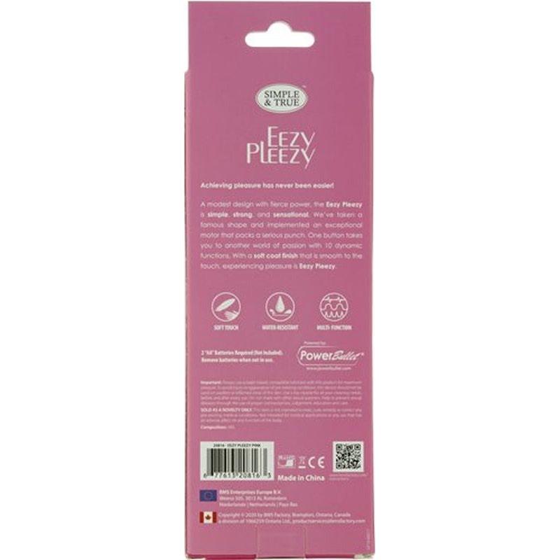Eezy Pleezy 10 Speed 18cm Bullet Vibrator Pink - Adult Toys