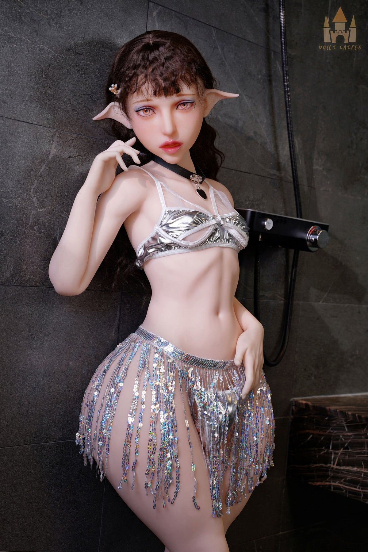 Elf Violet Femboy Sex Doll 148Cm B Cup Soft TPE Full Body - Sex Doll