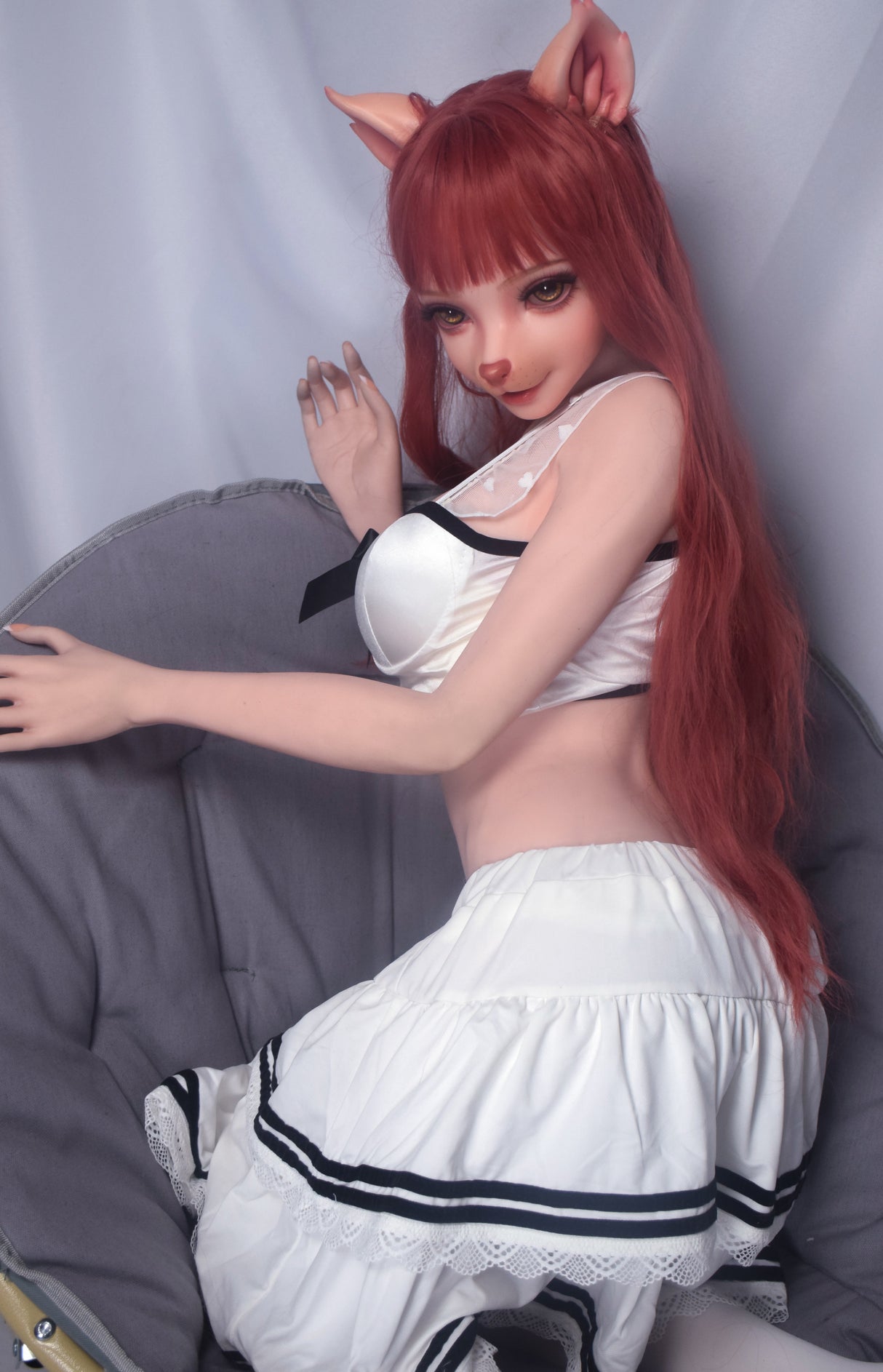 Elsababe Inujima Haruko: 150cm/4ft11 Anime Silicone Sex Doll - Sex Doll