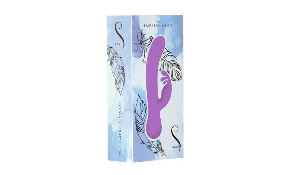 Empress Swan Rabbit Vibrator - Adult Toys