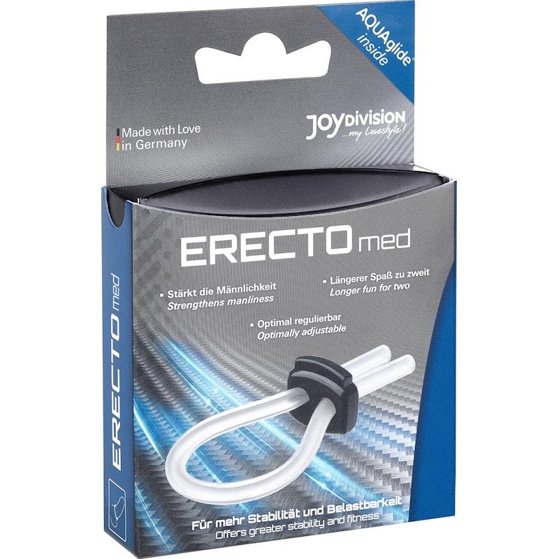 ERECTOmed Adjustable Cock Ring Clear - Adult Toys