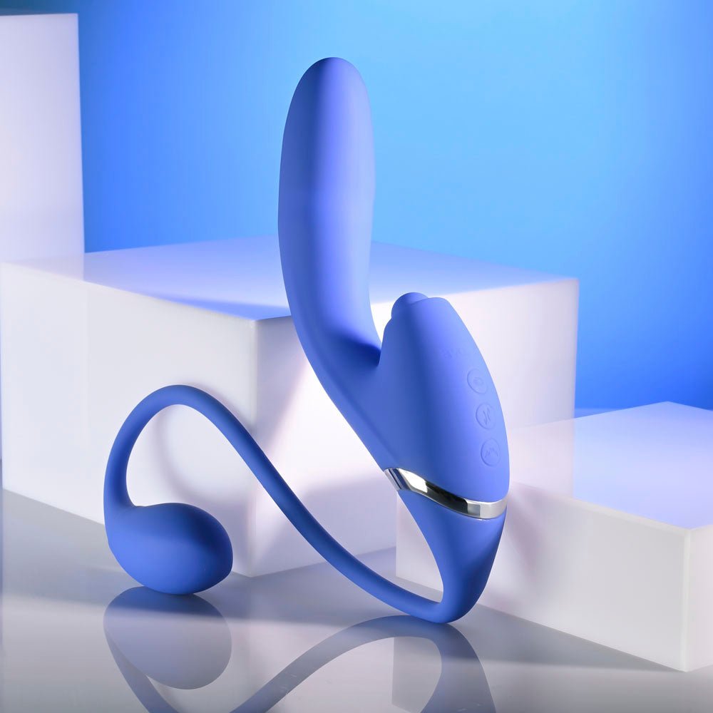 Evolved ALL IN - Rechargeable Triple Stimulating Vibrator - VIBRATORS