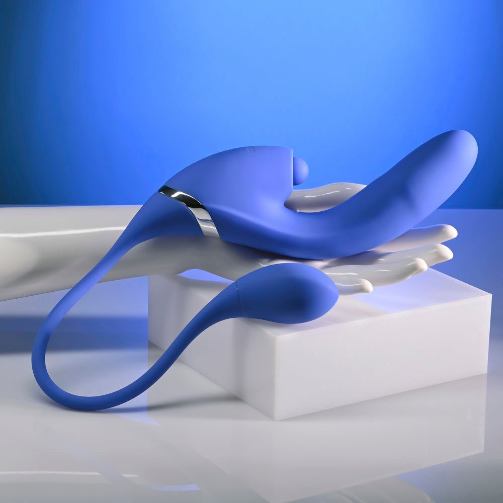 Evolved ALL IN - Rechargeable Triple Stimulating Vibrator - VIBRATORS